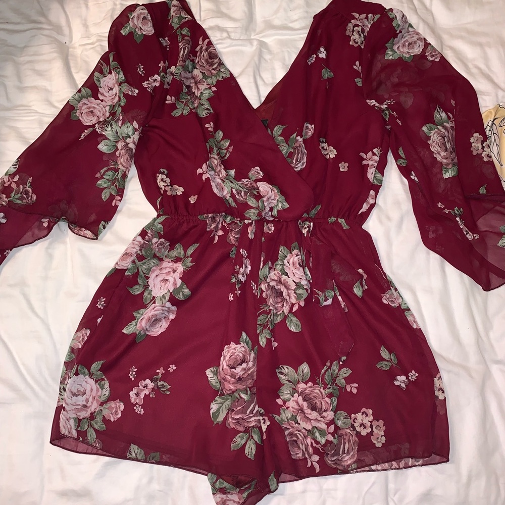 Rue 21 Floral Romper
